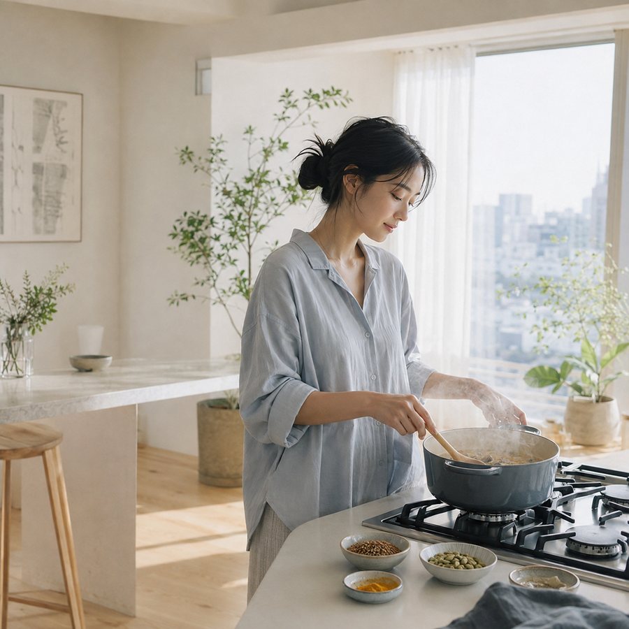 キチャリの作り方｜体を休める食事という考え方